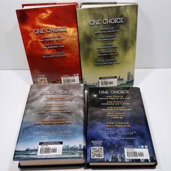 DIVERGENT COLLECTION by Veronica Roth: ALLEGIANT, INSURGENT, DIVERGENT & FOUR - Picture 6 of 7